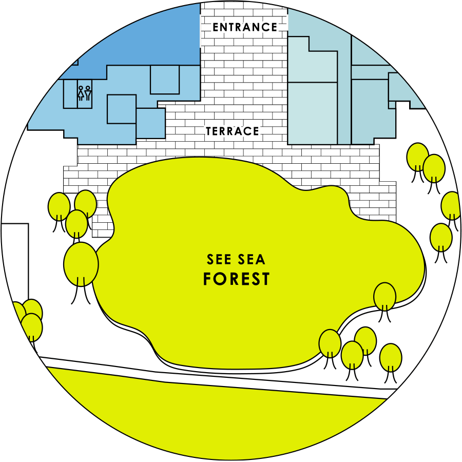 SEE SEA FORESTの地図